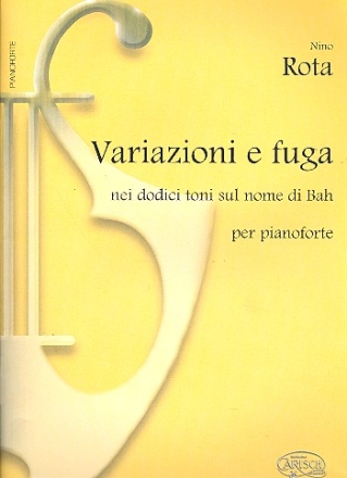 Variazioni e fuga nei 12 toni sul nome di Bach per pianoforte