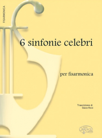 6 Sinfonie Celebri, per Fisarmonica Accordion Buch