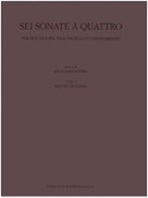 Gioachino Rossini, Sei Sonate A Quattro 2 Violins, Cello, Contra Bass Partitur + Stimmen