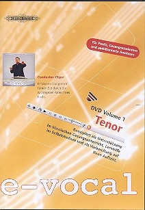 e-vocal Tenor Band 1 Die wichtigsten Arien des Fachs DVD