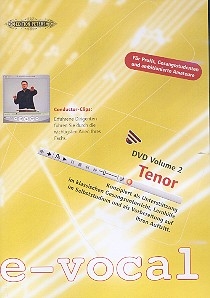 e-vocal Tenor Band 2 Die wichtigsten Arien des Fachs DVD