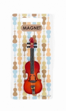 Magnet Violine Holz 8cm