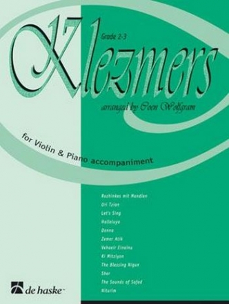 Klezmers for violin with piano accompaniment