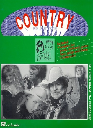 Ed and Steve country songbook: Melodieausgabe mit Akkorden und teilweise Tabulatur