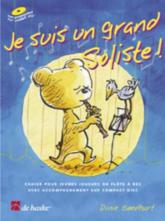 Dinie Goedhart Je suis un grand soliste! Altblockflte Buch + CD