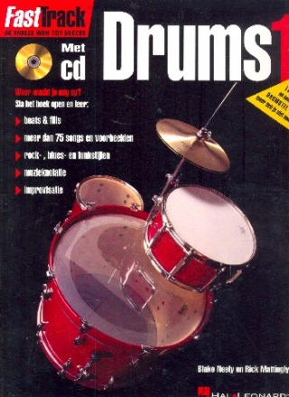 FastTrack - drums vol.1 (+CD): voor drums (nl)