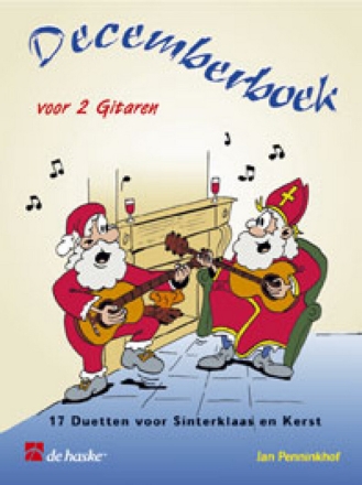 Traditional Decemberboek voor 2 gitaren Gitarre Buch