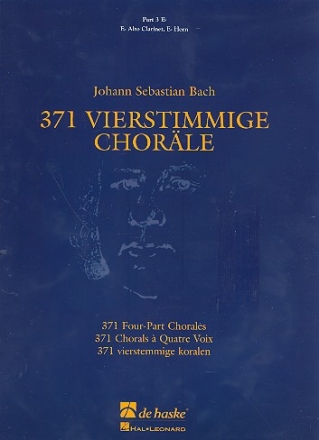 371 vierstimmige Chorle 3. Stimme in Es (Klarinette)