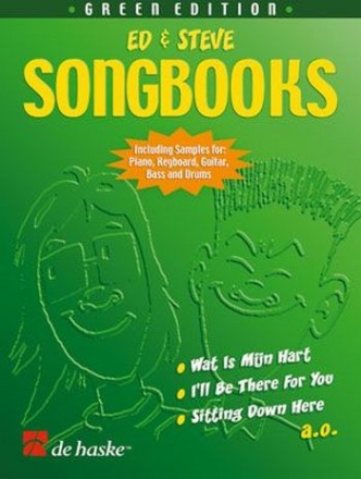 ED AND STEVE SONGBOOKS: GREEN EDITION FUER GESANG MIT SAMPLES FUER PIANO, KEYB, GIT, BASS UND DRUMS