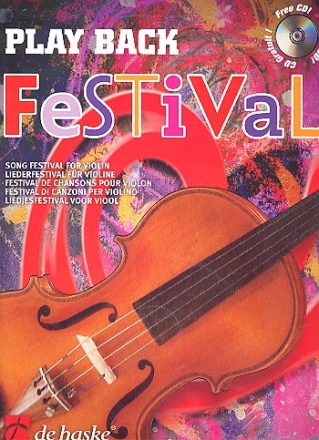 Play Back Festival (+CD) for violin