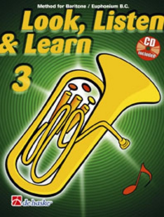 Look, Listen & Learn vol.3 (+CD) for Baritone/Euphonium B.C.