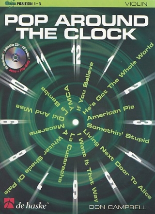 Pop around the clock (+CD): 12 Stcke fr Violine Campbell, Don, arr.