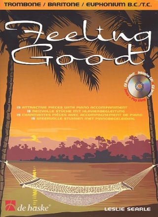 Feeling good (+CD): fr Posaune/Bariton/Euphonium und Klavier (Bass- u. Violinschlssel)