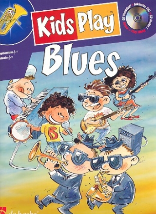 Kids play Blues (+CD) fr Euphonium im Bass- und Violinschlssel