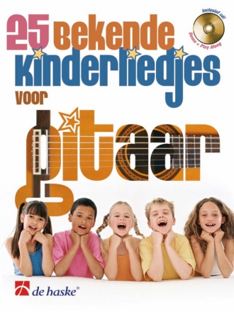 25 bekende kinderliedjes Gitarre Buch + CD