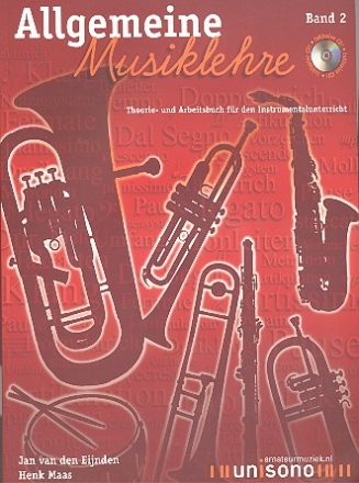 Allgemeine Musiklehre Band 2 (+CD) Theorie- und Arbeitsbuch fr den Instrumentalunterricht