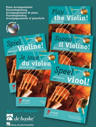 Spiel Violine Band 1 (+CD) Klavierbegleitung