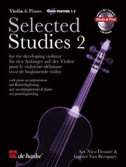 Selected studies vol.2 (+2 CD's) for violin and piano