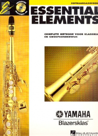 Essential Elements (+CD) voor blasorkest (nl) sopraansaxofoon