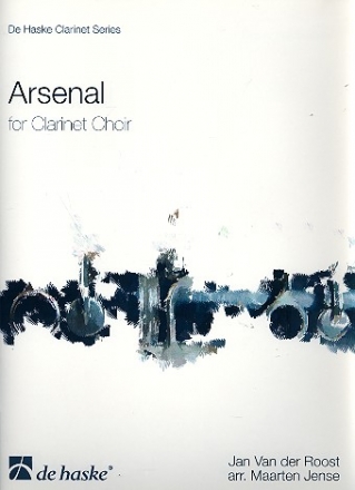 Arsenal for clarinet choir score and parts