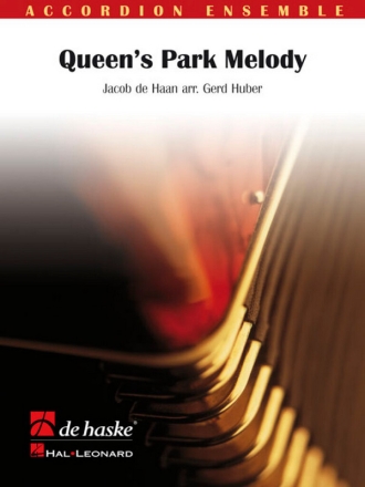 Jacob de Haan Queen's Park Melody Akkordeonorchester Partitur + Stimmen