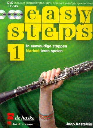 Easy Steps vol.1 (+DVD +2 CD's) voor klarinet (nl)