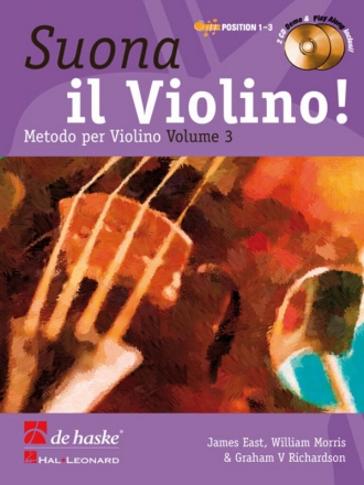 James East_William Morris_Graham V. Richardson Suona il Violino! Vol Violin Buch + 2 CDs