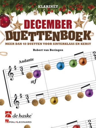 December Duettenboek Clarinet Buch