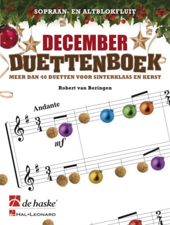 December Duettenboek Soprano / Alto Recorder Buch