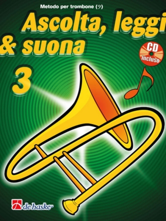 Jaap Kastelein_Jilt Jansma Ascolta, Leggi & Suona 3 trombone Posaune Buch + CD