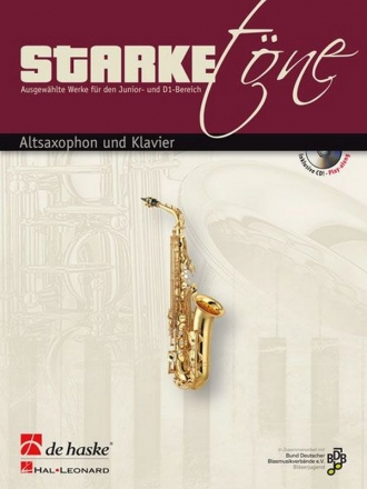 Starke Tne (+Online Audio)  fr Altsaxophon und Klavier