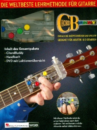 ChordBuddy Paket (+DVD +Chordbuddy) fr akustische und E-Gitarre