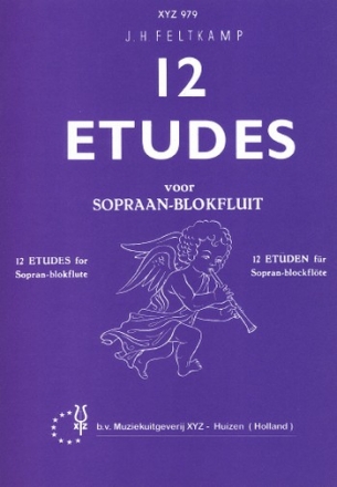 12 Etudes voor sopraan-blokfluit