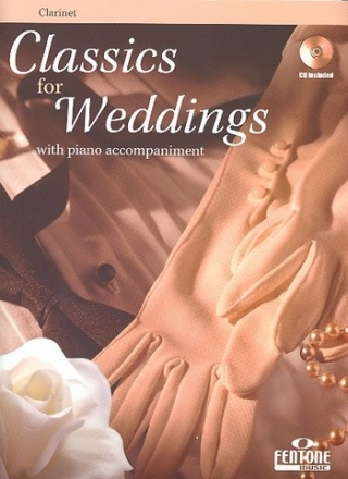 Classics for Weddings (+CD) for clarinet and piano