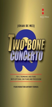 AM152-401 Two-Bone Concerto fr Posaune und Blasorchester fr 2 Posaunen und Klavier Stimmen