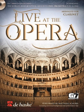 Live at the Opera (+CD) fr Klarinette