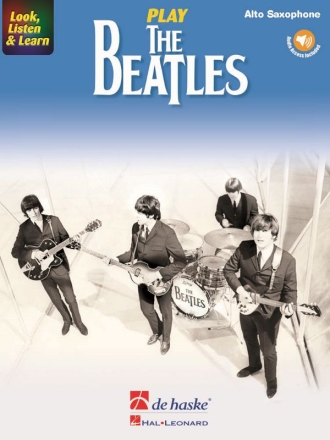 Look listen & learn - The Beatles (+Audio online): for alto saxophone