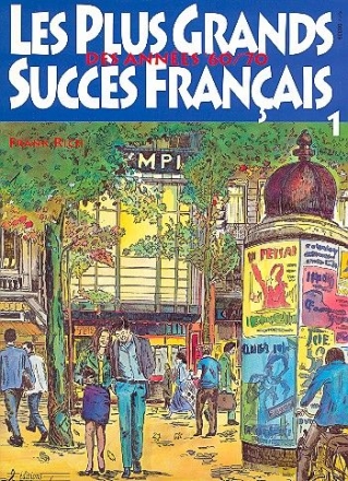 Les plus grands succs francais des annes 60/70 vol.1 melodie/paroles/accordes songbook