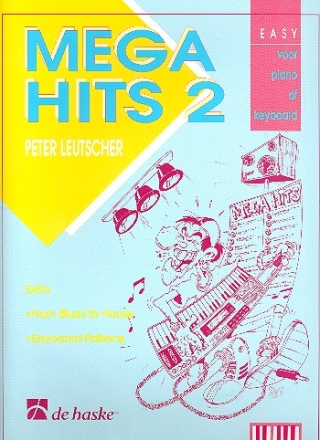 Mega Hits vol.2 fr Piano (Keyboard) (teilweise mit Texten)