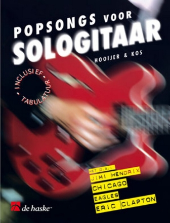 Popsongs voor Sologitaar Gitarre Buch