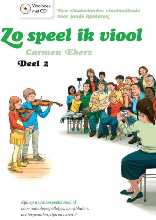 Zo speel ik viool vol.2 (+Online Audio) for violin and piano