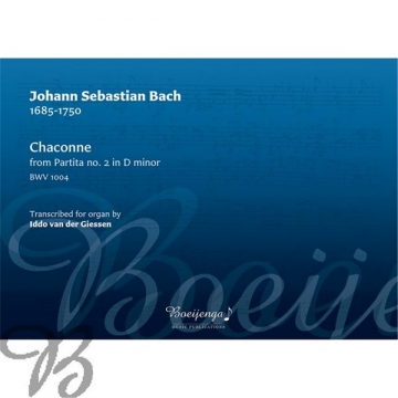 Chaconne BWV1004 for organ