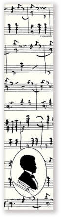 Lesezeichen Strauss 4,5x19cm