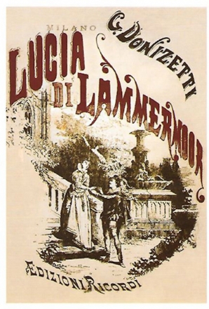 Postkarte Lucia di Lammermoor 10,5x14,8cm