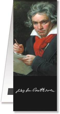 Lesezeichen Beethoven Portrait magnetisch 10,5x4,4cm