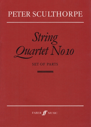 String Quartet No.10 (parts)  String quartet/trio