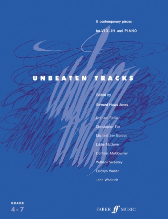 Unbeaten Tracks 8 contemporary pieces for violin and piano