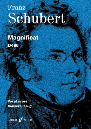 MAGNIFICAT D486 FOR SOLI, CHORUS AND ORCHESTRA VCOAL SCORE