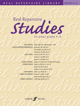 Real Repertoire Studies Grade 4-6 for piano