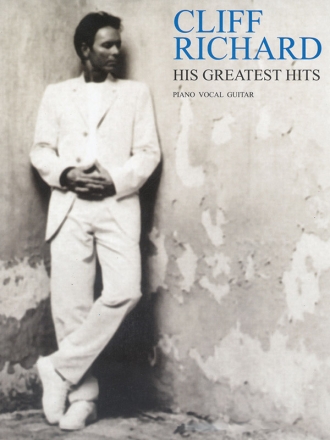 Cliff Richard: His Greatest Hits songbook piano/vocal/guitar